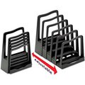 Avery Dennison Avery® Adjustable File Rack, Five Sections, 8 x 10-3/4 x 11-3/4, Black 73523